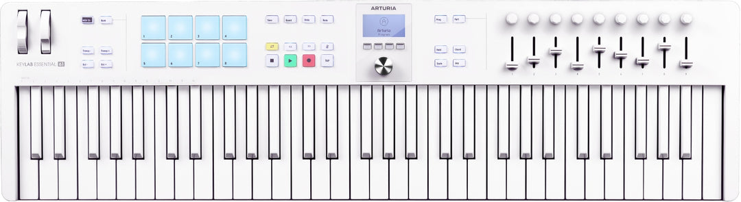 Arturia KeyLab Essential MK3 61 Teclado MIDI (Alpine White)
