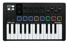 Arturia MiniLab 3 MIDI-Teclados (Negro)