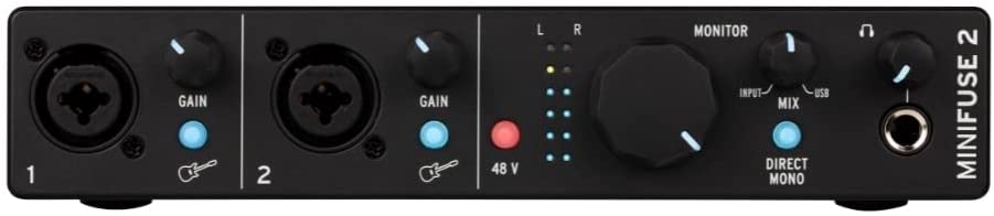 Arturia Minifuse 2 Interfaces de Audio (Sort)