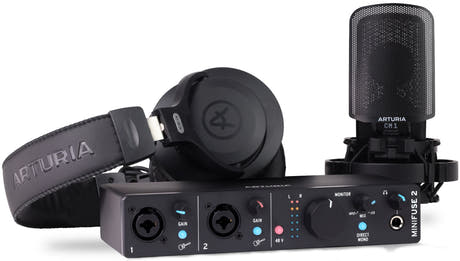 Arturia Minifuse Recording Pack (Negro)