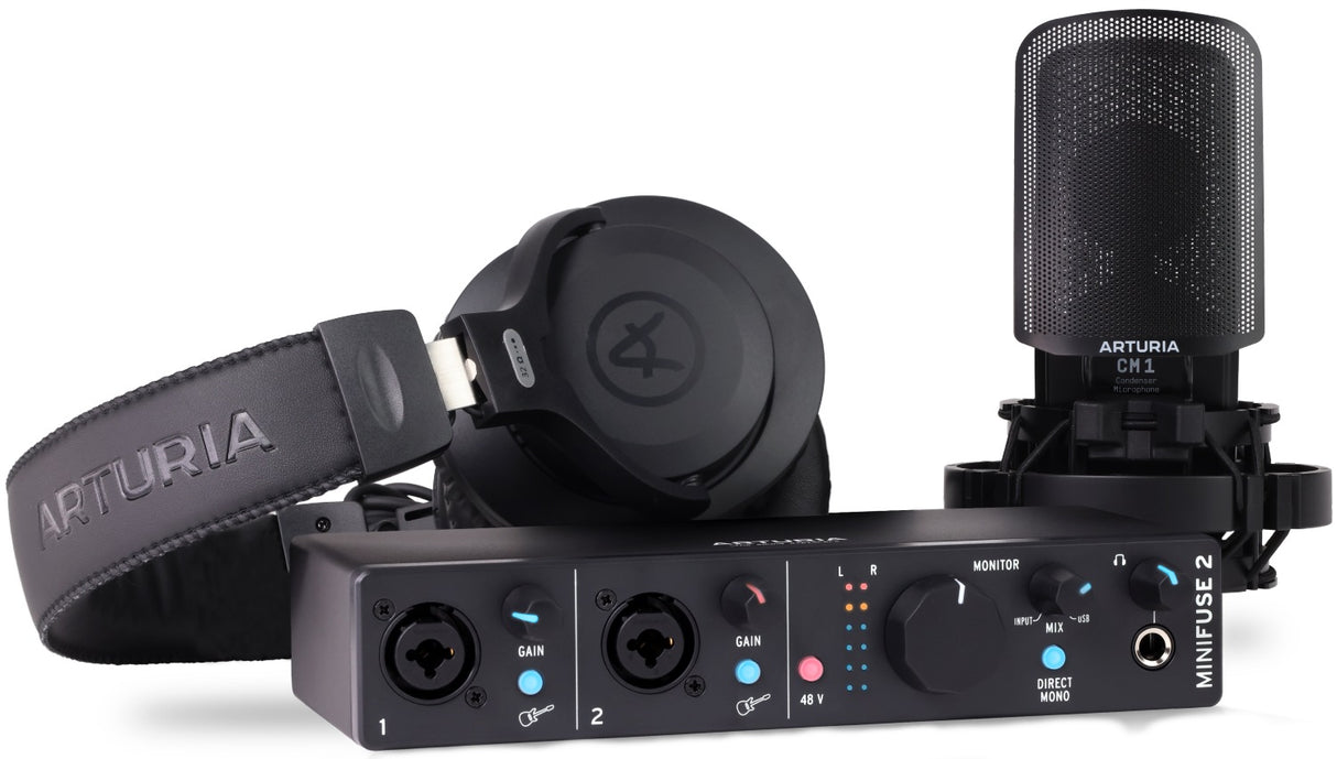 Arturia Minifuse Recording Pack (Negro)