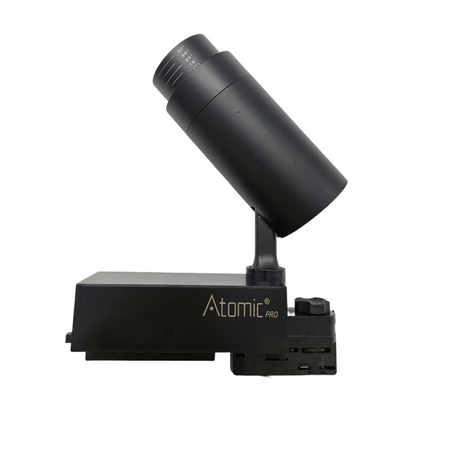 Atomic Pro FLZ-20 Foco de Carril (20 Watt, 3200K, Sort)