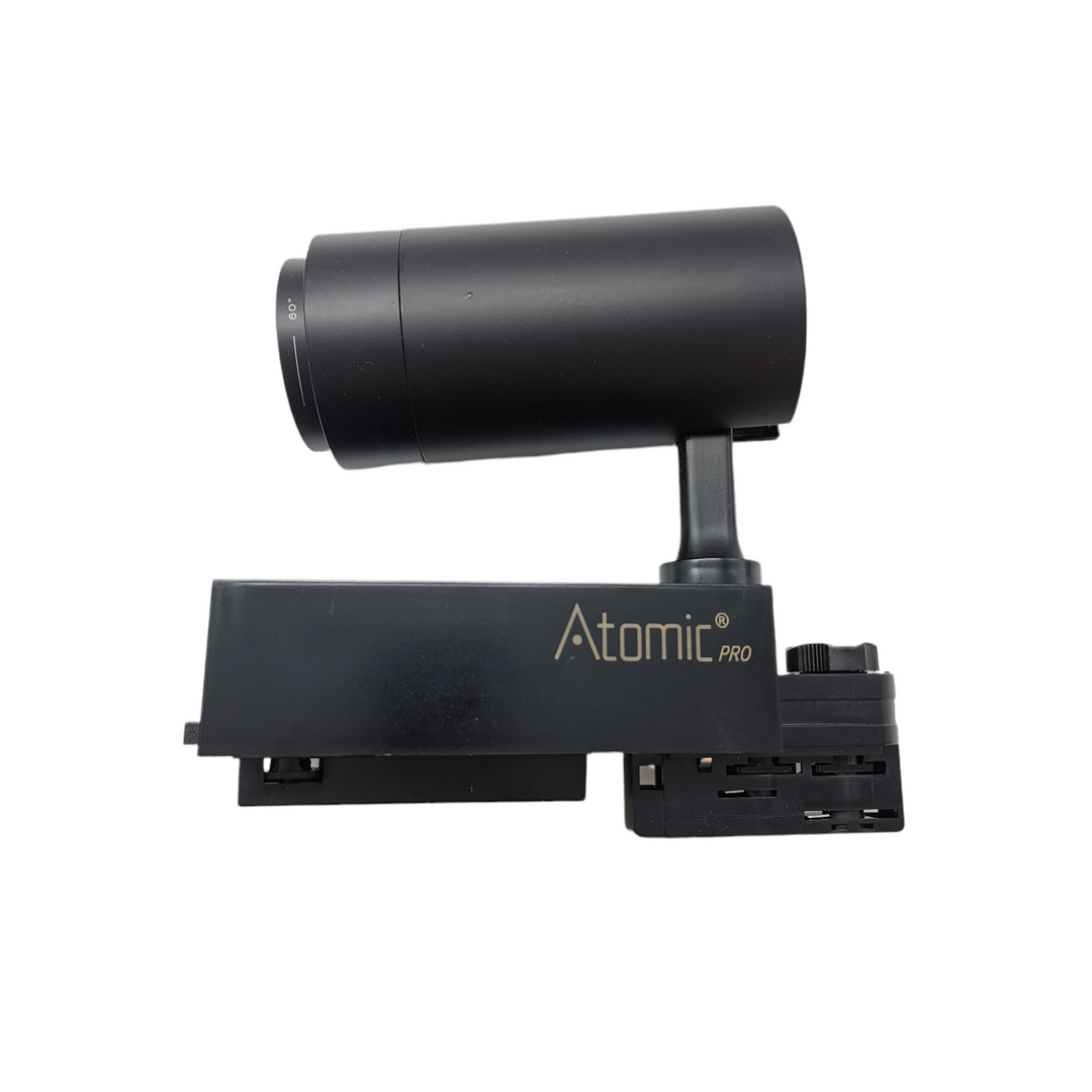 Atomic Pro FLZ-20 Foco de Carril (20 Watt, 3200K, Sort)