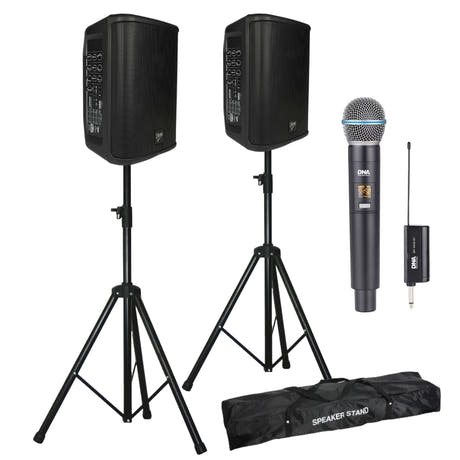 V-Tone Altavoz con batería/micrófonos XLbundle