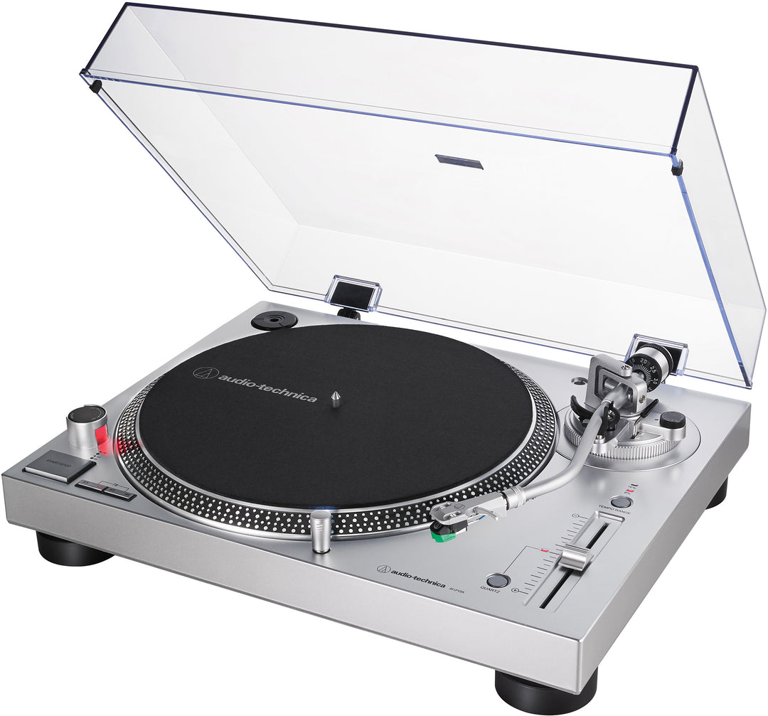 Audio-Technica AT-LP120XUSB-SV Tocadiscos (Plata)