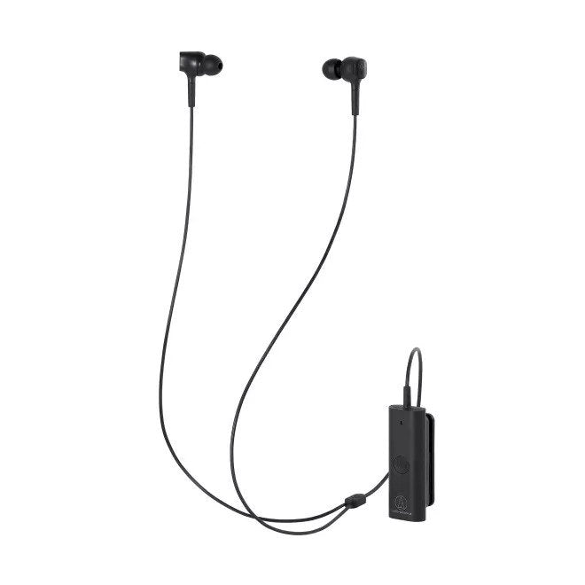 Audio-Technica ATH-ANC100BTBK Auriculares In-Ear Inalámbricos con Cancelación de Ruido (Negro)