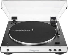 Audio-Technica AT-LP60XBT-WH + Pioneer DM-40BT-W Bluetooth speakers