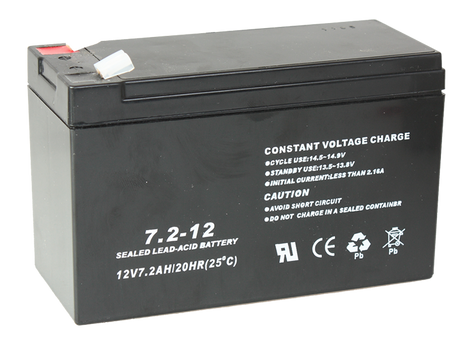 Ibiza 12V-7.2AH Batería para Altavoz Portátil