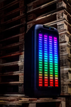 BOOMZ Club - Altavoz de fiesta con luces