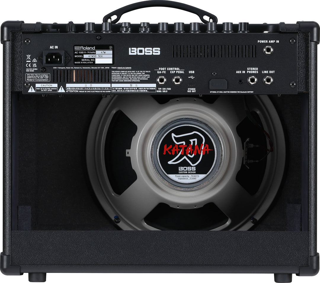 BOSS Katana 50 EX Gen 3 Amplificador de guitarra