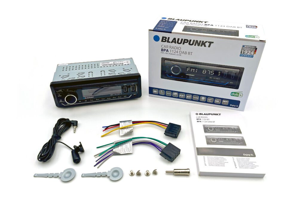 Blaupunkt BPA 1124 Radio de Coche con DAB+ y Bluetooth