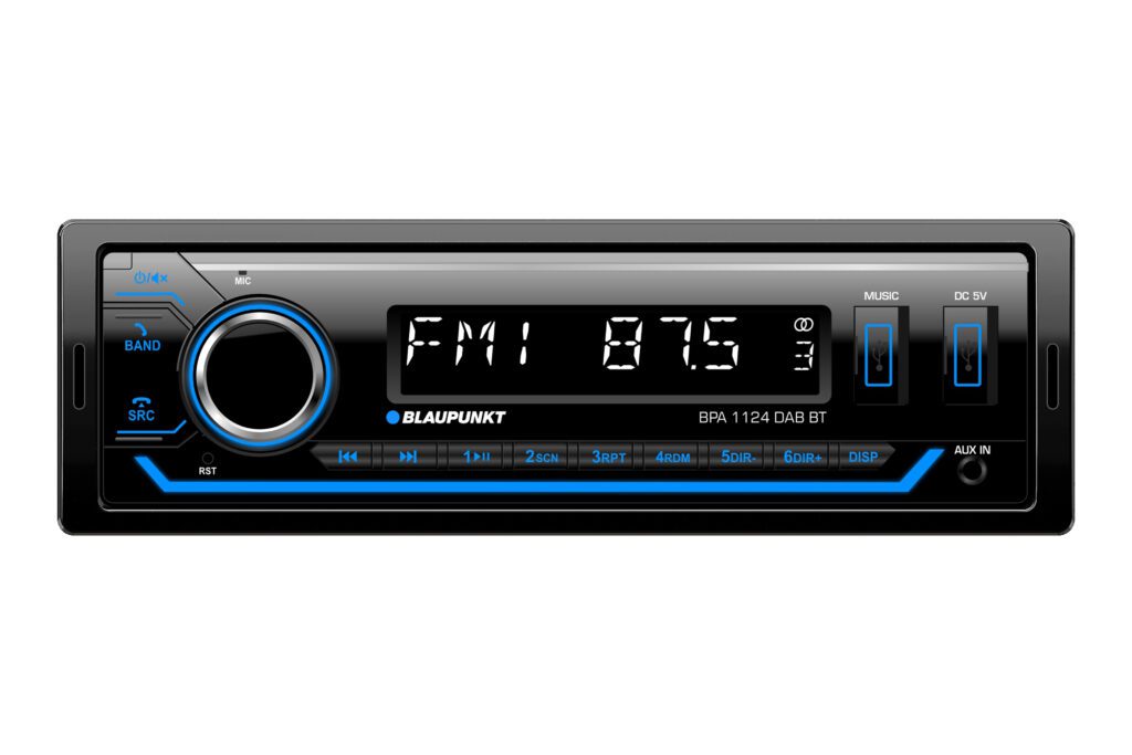 Blaupunkt BPA 1124 Radio de Coche con DAB+ y Bluetooth