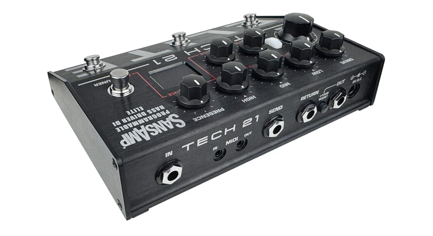 Tech 21 Programmable Bass Driver ELITE preamplificador de Bajo