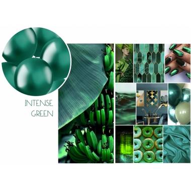 Globos 10 uds. (Intenso Verde, 33cm)