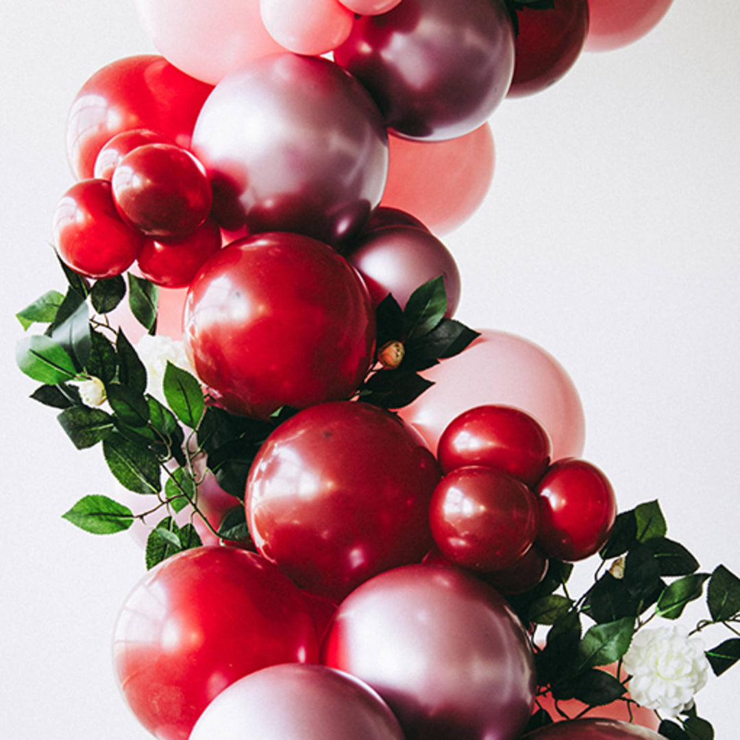 Globos 50 uds. (Rosa Polvo Mate, 33cm)