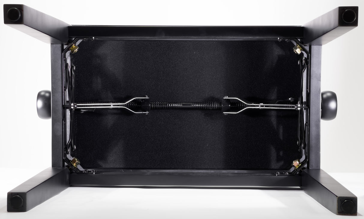 Grooveland KB200 Banco para piano (Negro Mate)