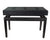 BandMate PB200D Deluxe Double Piano Bench (Matte Black)