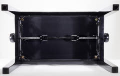 Grooveland KB200 Banco de piano (Negro Brillante)