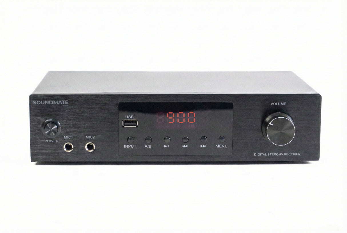 SoundMate HBS-05 Altavoces de Estantería & Amplificador Bundle
