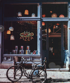 Letrero de Neón "Pizza" (70cm)