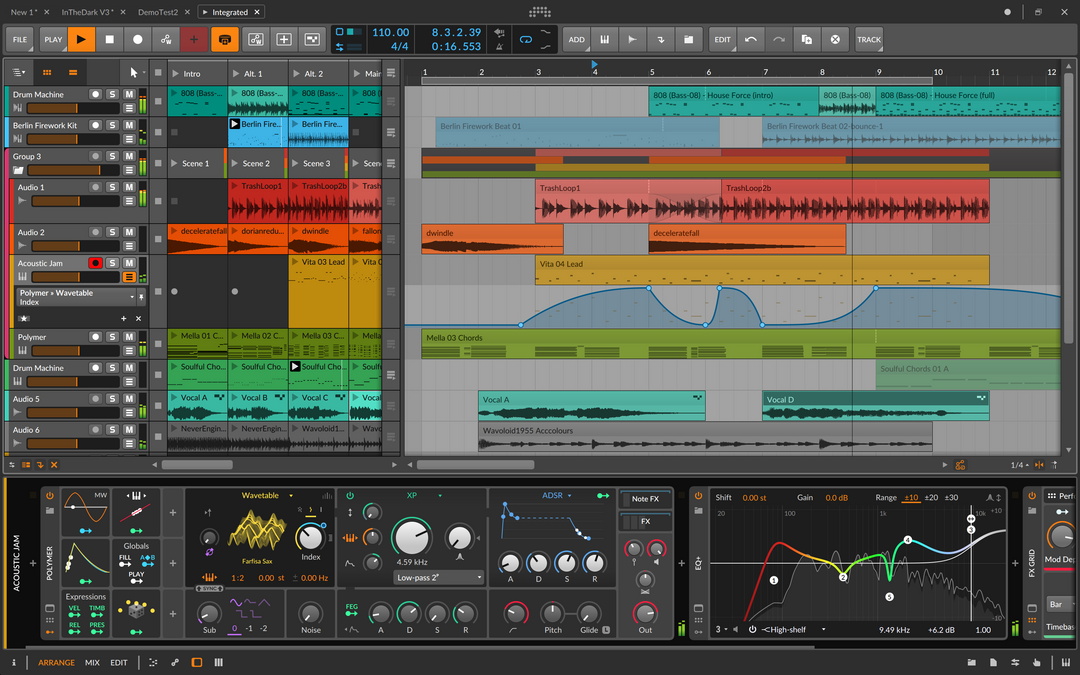 Bitwig Studio Essentials (Upgrade desde 8 Track)