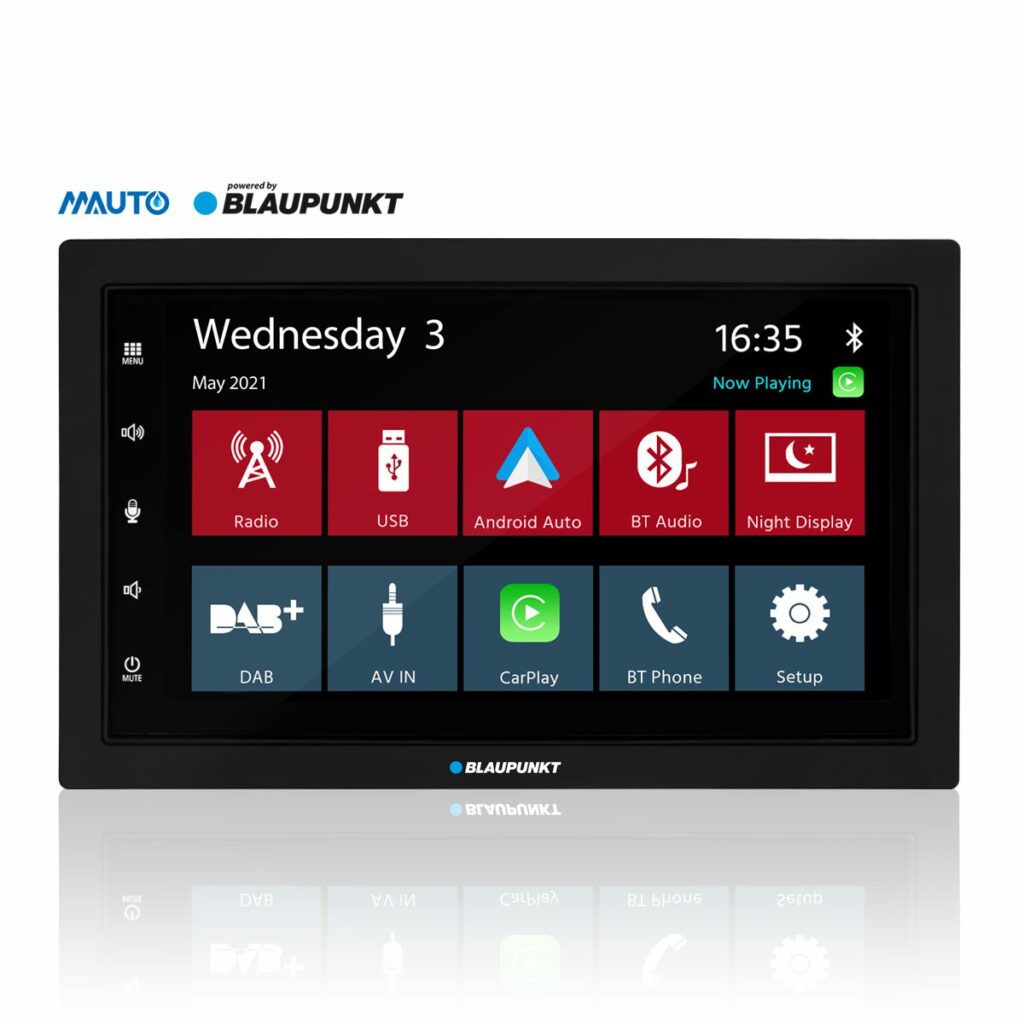 Blaupunkt Oslo 600 DAB w. Wireless CarPlay, Android, DAB+ and Bluetooth