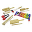 Set de percusión infantil con 8 piezas