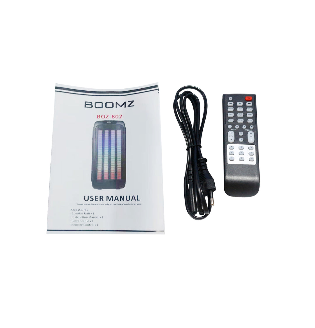 BOOMZ Club - Altavoz de fiesta con luces