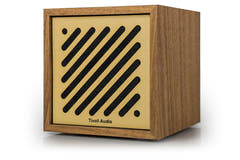 Altavoz Bluetooth Tivoli Audio Boutigue, nogal/dorado