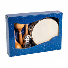 Caja de regalo de Percusión de madera para niños con 3 piezas
