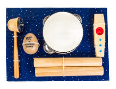 Caja de regalo de Percusión para niños con 5 piezas