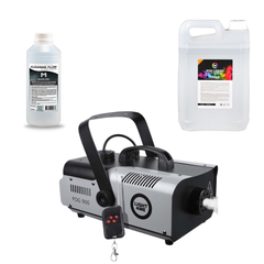 Light4Me Fog 900 Máquina de niebla 900W Bundle