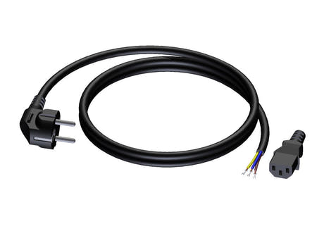 ProCab powerkabel 3x1,5 mm², hun Euro>Schuko han, 10 m (CAB491-10)