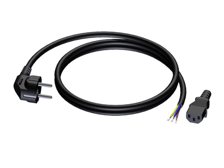 ProCab powerkabel 3x1,5 mm², hun Euro>Schuko han, 5 m (CAB491-5)