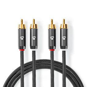 Cables Phono Estéreo Premium (2m)