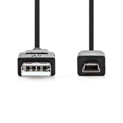 Cable USB - USB-A a USB Mini B (1 metro)