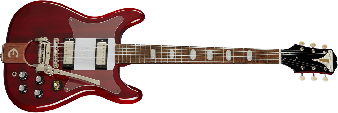 Epiphone Crestwood Custom Tremotone Guitarra eléctrica (Cherry)