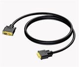 ProCab DVI D han > DVI D han Dual link 5 meter