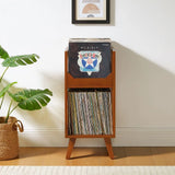 Stand de almacenamiento pequeño para discos de vinilo Crosley Asheville