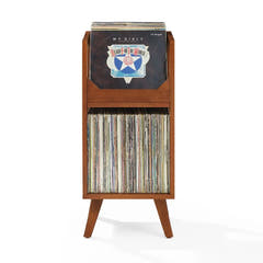 Stand de almacenamiento pequeño para discos de vinilo Crosley Asheville