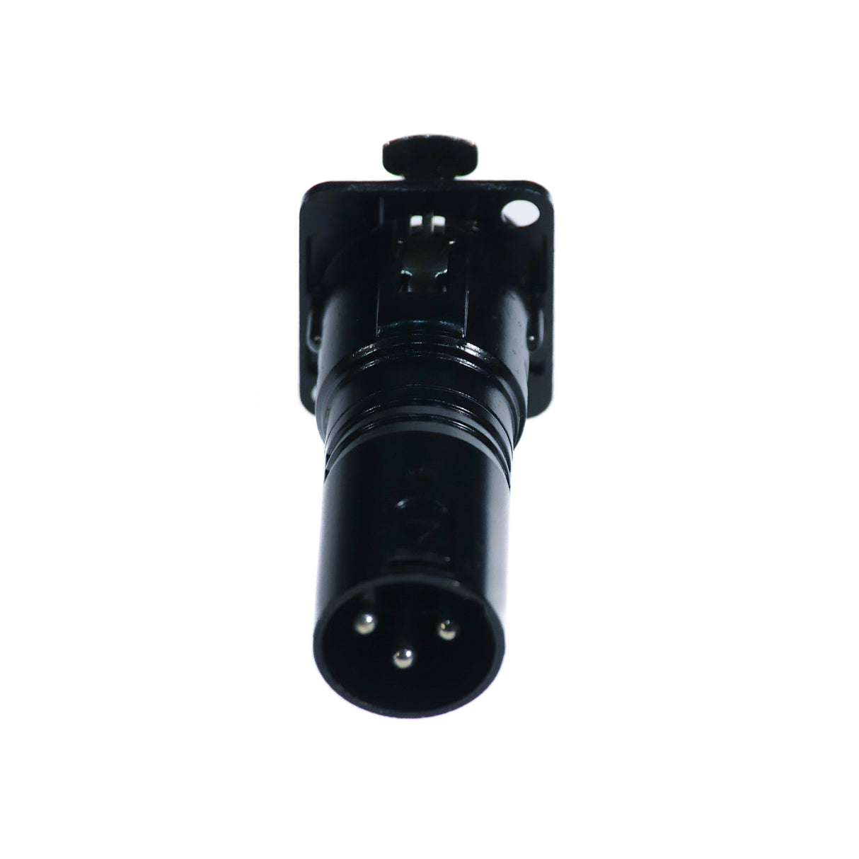 Perfex XLR Macho a XLR Hembra Chasis Conector,(Sort)