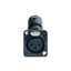 Perfex XLR Macho a XLR Hembra Chasis Conector,(Sort)
