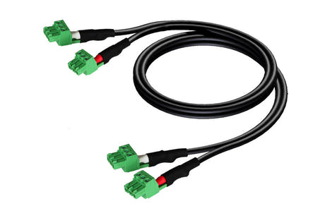 ProCab 2 x bloque terminal > 2 x bloque terminal 3P 3,81mm 3 m