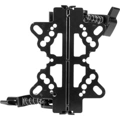 Set de abrazaderas para Cabezas Móviles (Negro)