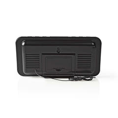 Radio despertador con alarma