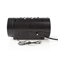 Radio despertador con proyector incorporado