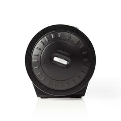 Radio despertador con proyector incorporado
