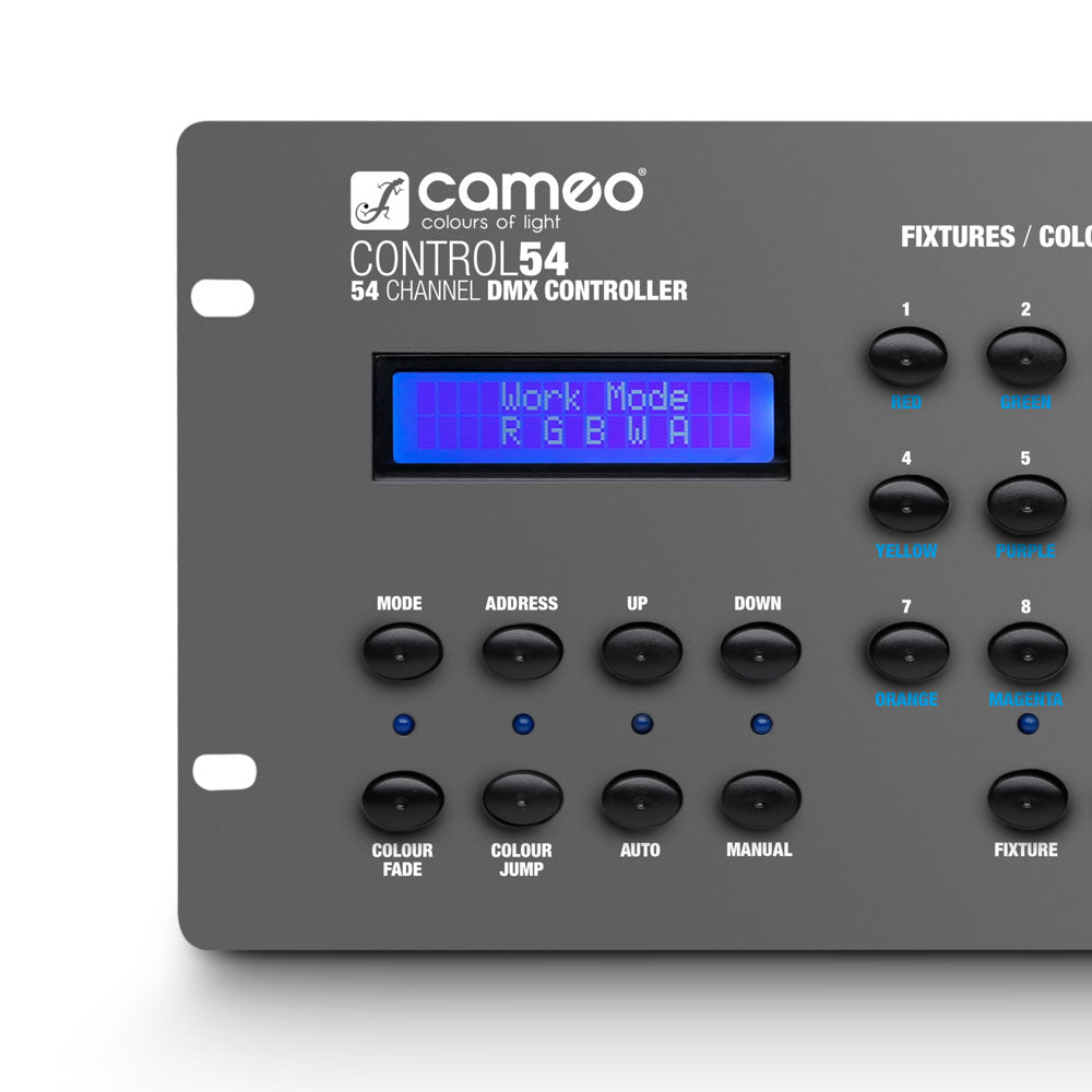 Cameo CONTROL 54 - Controlador DMX de 54 canales
