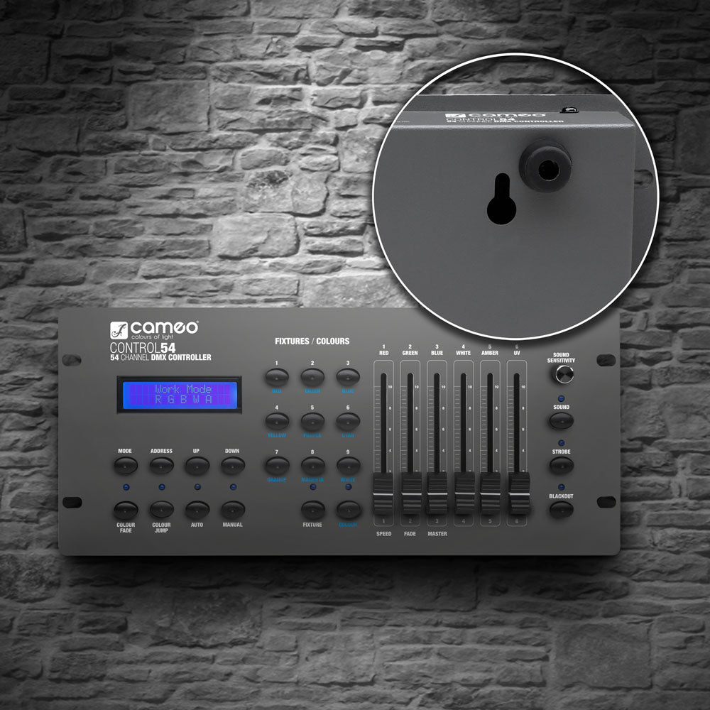 Cameo CONTROL 54 - Controlador DMX de 54 canales
