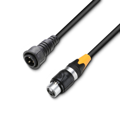 Cameo DMX 3 AD OUT IP65 - Adaptador DMX OUT para LED IP-PAR, 3 pines, 1,0 m